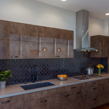 Kitchen Overlooking the City