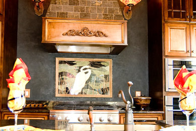 Inspiration for a transitional kitchen remodel in Charleston