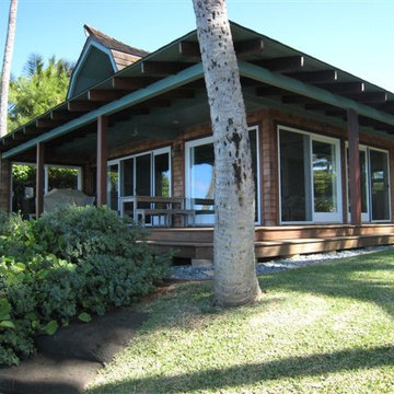 Kuau point - north shore Maui beach front home
