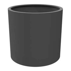 Aluminium Sydney Cylinder Planter - Outdoor Plant Pots & Planters