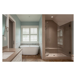 Menlo Park House Renovation Project - Transitional - Bathroom - San ...