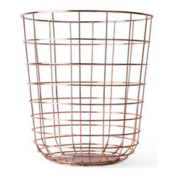 Wire - Bin Copper - Wastebaskets