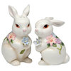 Bunny With Blossom Salt and Pepper Shaker