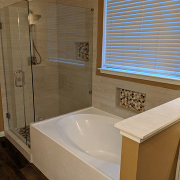 Cookie cutter to custom Shower remodel