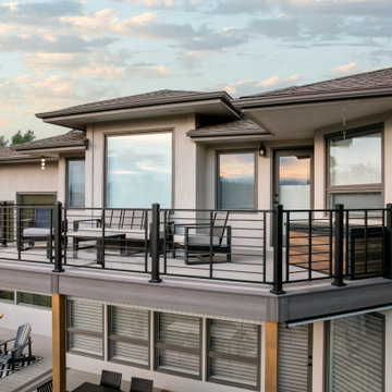 Elegant Multi-Level Patio Deck and Patio Cover in Niwot