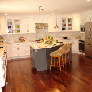 White & Grey Kitchen