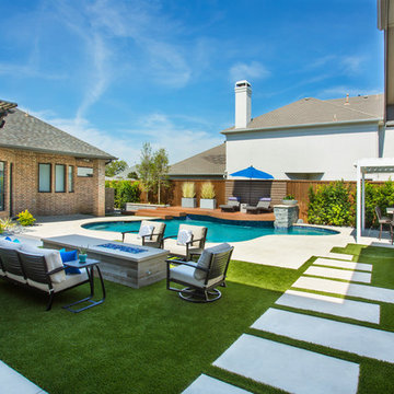 Patio Prepaired for a Party