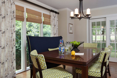 Dining room - traditional dining room idea in Raleigh