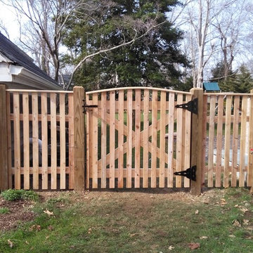 Stick Built Construction Fences