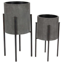Industrial Outdoor Pots And Planters by GwG Outlet