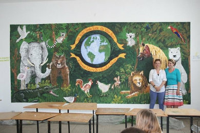 Volunteer Mural Romania