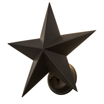 15 Wide Texas Star Wall Sconce