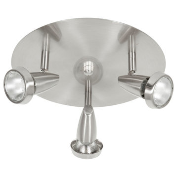 Mirage, 52221, Cluster Spot, Brushed Steel