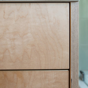 Maple Plywood Bathroom Vanity