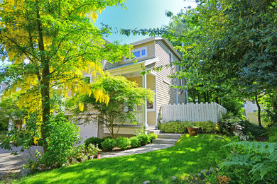 Craftsman exterior home idea in Seattle