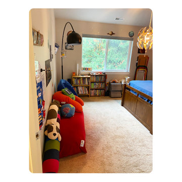 Children's Bedroom Organization