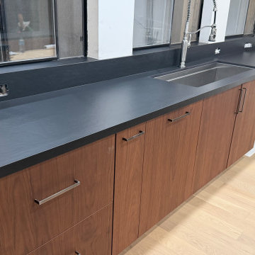 Dekton Sirius Kitchen Countertops & Mitered Island | Kirkland, WA