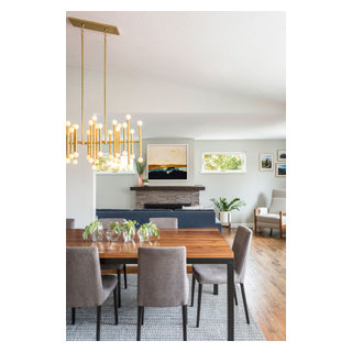 Berkeley Lake Renovation - Beach Style - Dining Room - Denver - by TVL ...