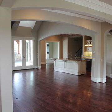 Country French Tudor Home Design