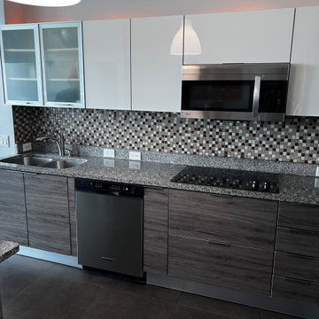 Modern Kitchen Remodel Done in a Two-Tone Color