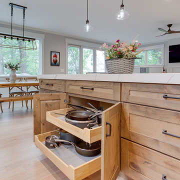 Coastal Transitional Multi-Room Design Annapolis, MD