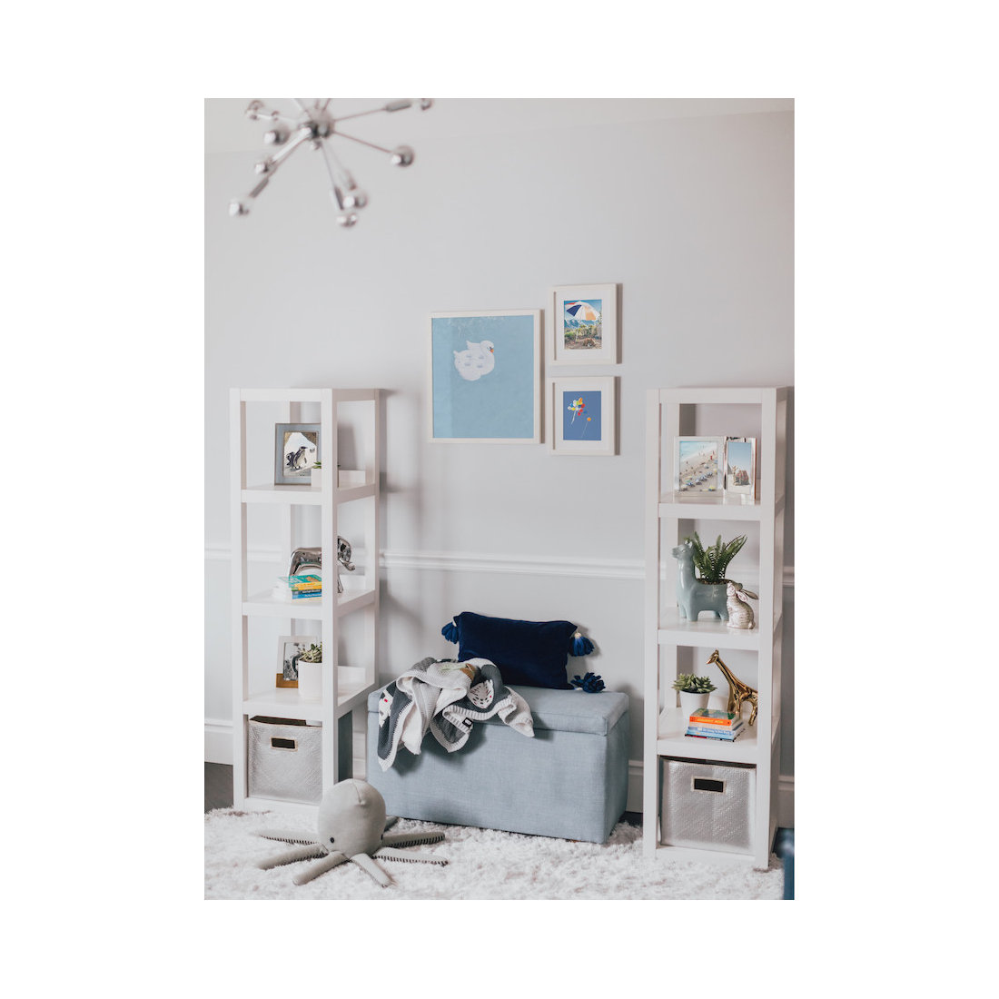 Navy Modern Boy's Nursery