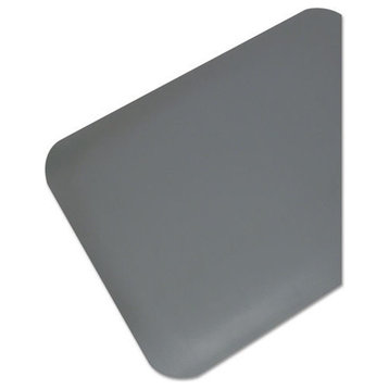 Pro Top Anti-Fatigue Mat, Pvc Foam/Solid Pvc, 36x60, Black