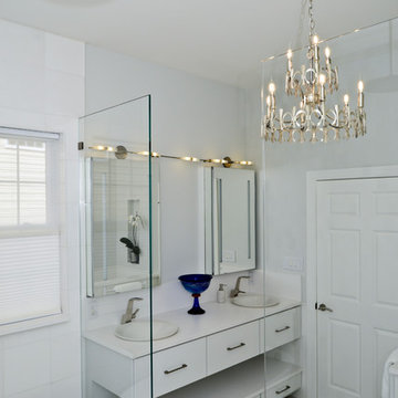 Undeniably a Spa Feeling in a Stunning Master Bathroom Remodel in Haymarket VA