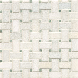 Italian Ice & Ming Green Dot - Tile