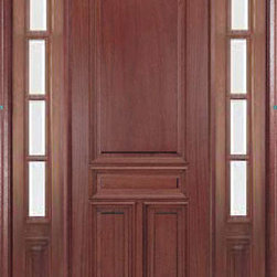 Ridgecrest mahogany door. - Front Doors