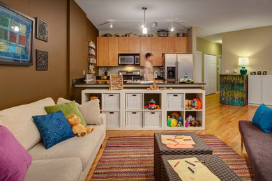 Example of a kitchen design in Chicago