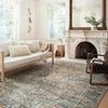 Margot Oriental Terracotta/Lagoon Area Rug, 5'0"x7'6"