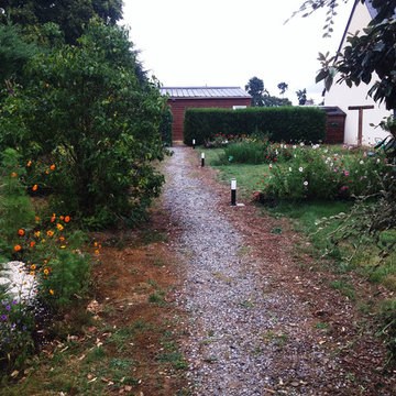 Potager et son bassin