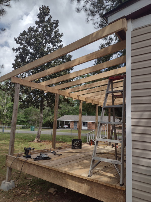 Sealing/preserving porch