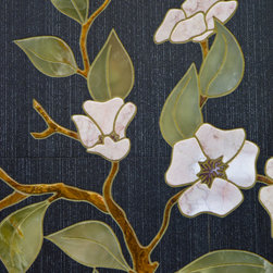 Plumeria Medallion - Wall And Floor Tile