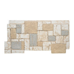 149-JAGGED CASTLE STONE WALL PANEL - Wall Panels