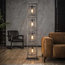 Winston Floor Lamp 4X Cubic Tower, Industrial Design