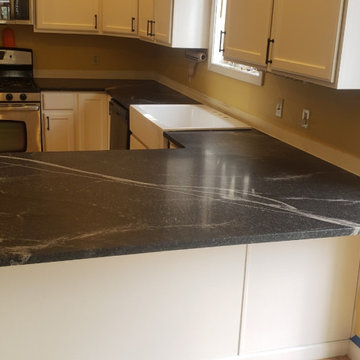 12123 - Silver Grey Honed Granite Project