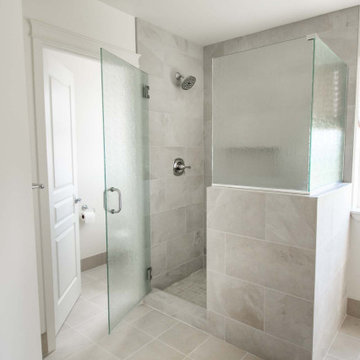 Slate Look in Master Bathroom