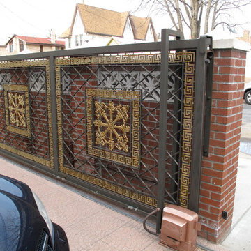 Driveway Gates and Awning