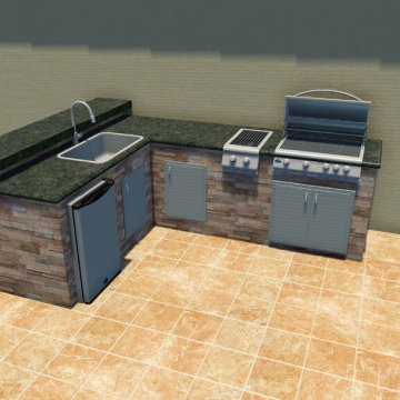 Farley's Outdoor Kitchen Design