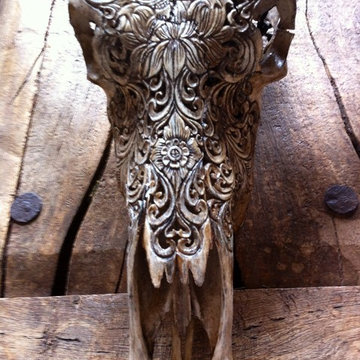 BUFFALO SKULL