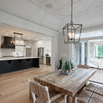 Transitional Farmhouse Kitchen and First Floor Remodel