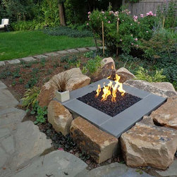 Fire Pit with CROSSFIRE&trade; Brass Burner - Fire Pits