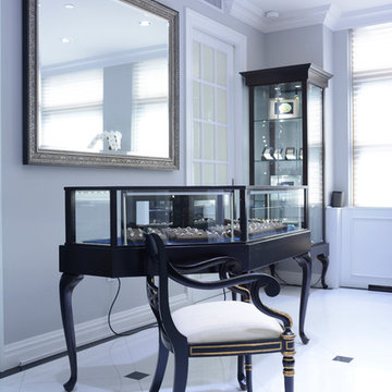 Queen Anne Display Cases
