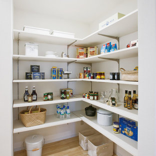 Modern kitchen pantry appliance - Minimalist kitchen pantry photo in Other