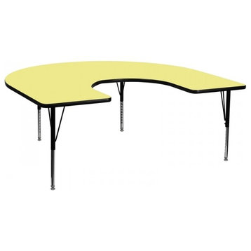 Flash Furniture 60''W X 66''L Horseshoe Shaped Activity Table