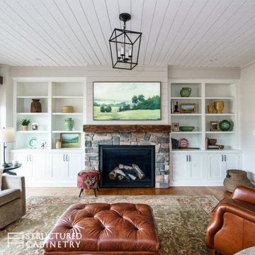 Shiloh Built-In Bookcases