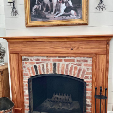 Traditional Design Home with river-recovered® Heart Pine Engineered Flooring
