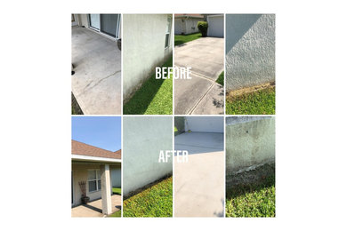 Before and After - Power Wash